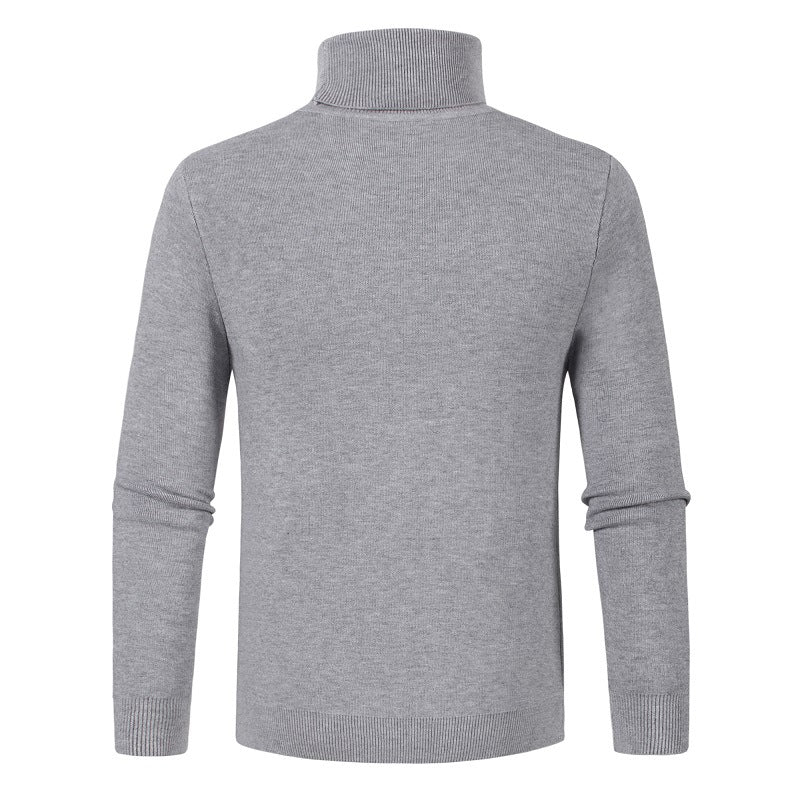Herren Rollkragenpullover aus weichem Material Echoarchiv