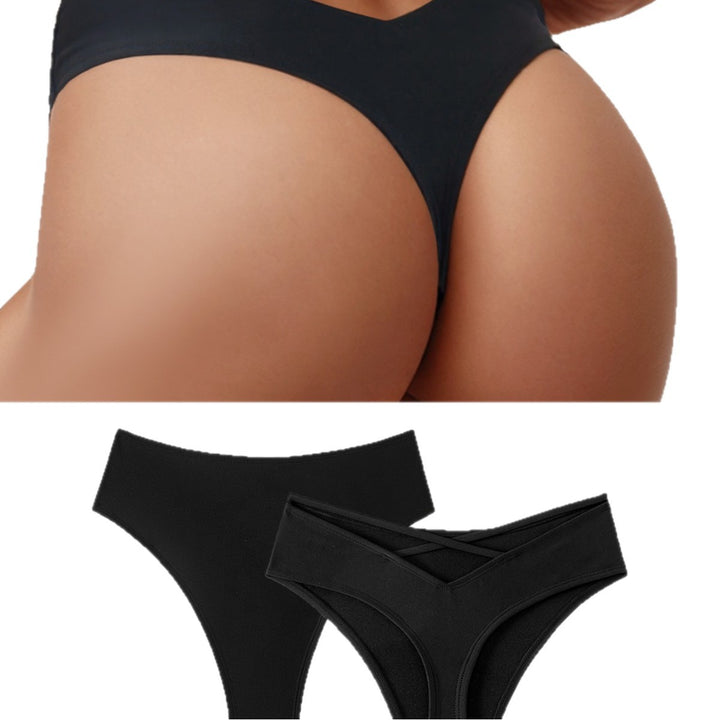 Damen Bikini-Höschen mit verstellbaren X-Trägern und elegantem Design Echo Archiv