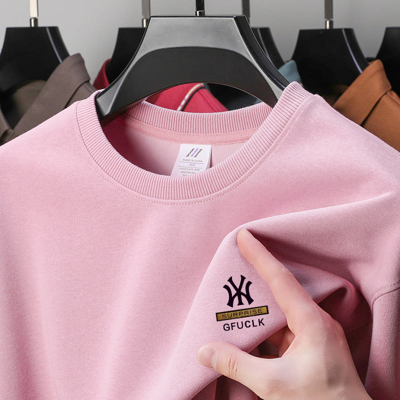 Herren Freizeit Sweatshirt mit stilvollem Rundhalsausschnitt Echoarchiv