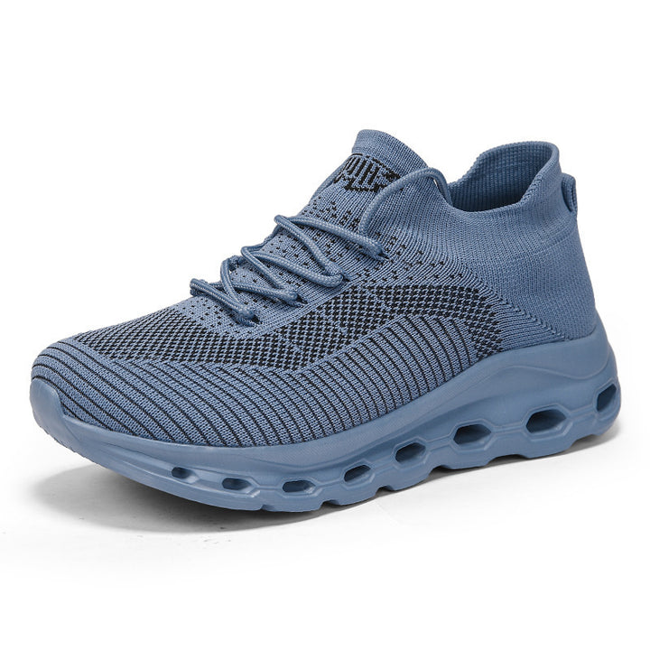 Unisex Atmungsaktive Strick-Sneaker mit sockenähnlichem Schaft und gedämpfter Luftsohle Echoarchiv