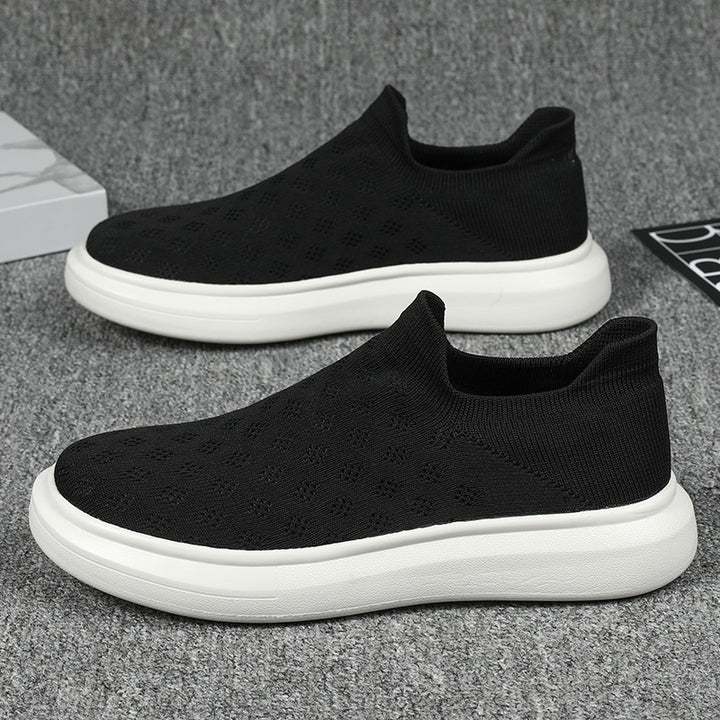 Unisex nan leichter Strick-Slipper mit perforierter Atmungsstruktur und dämpfender Leichtsohle Echo Archiv