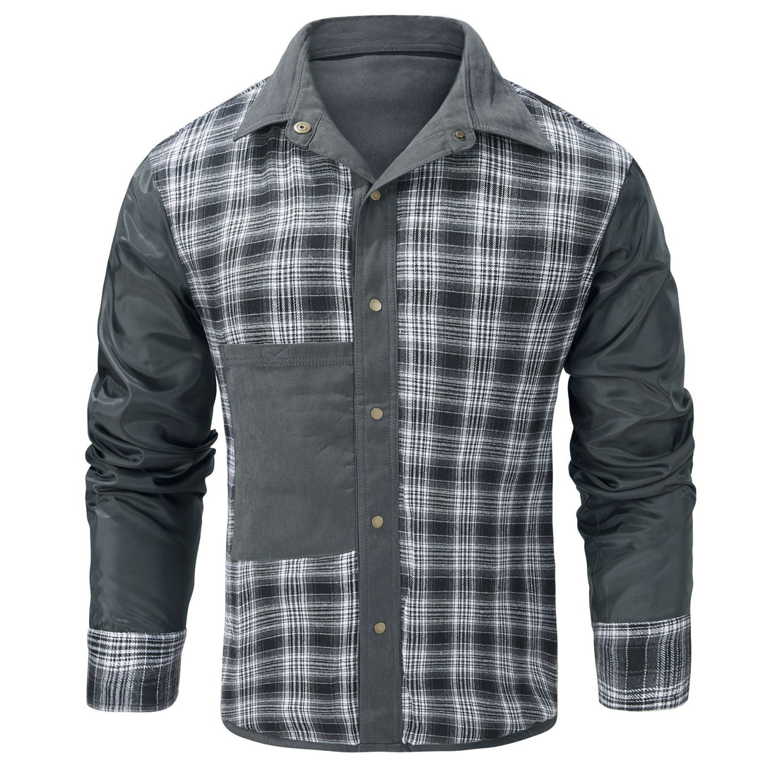 Herren Flanell gefütterte Arbeitsjacke Echoarchiv