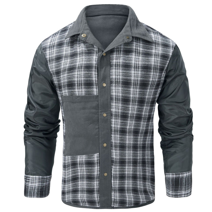 Herren Flanell gefütterte Arbeitsjacke Echoarchiv