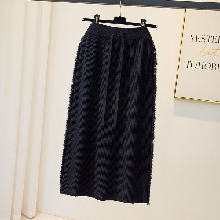 Damen Eleganter und luftiger Plissee-Rock Echo Archiv
