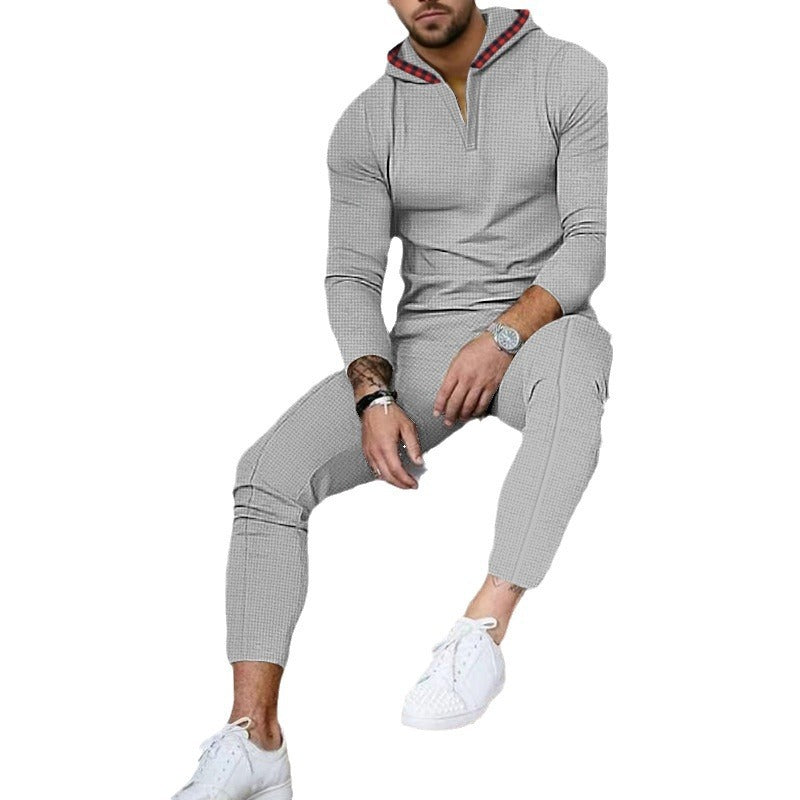 Herren Sportlicher Freizeitanzug mit modernem Kragen und praktischen Taschen Echoarchiv