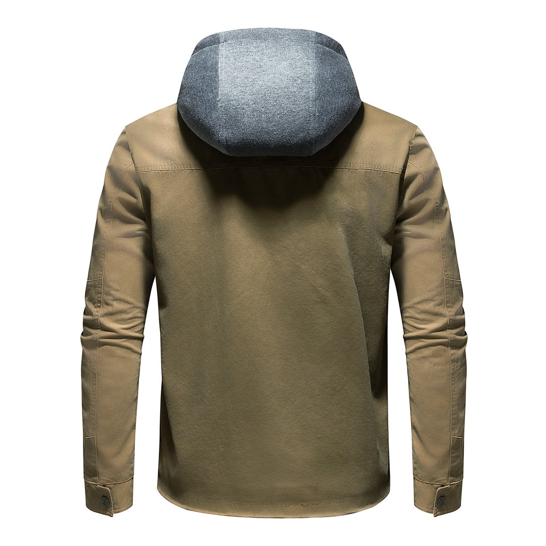 Herren Utility-Jacke mit abnehmbarem Hoodie Echoarchiv