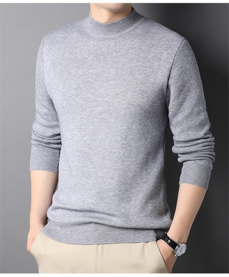 Herren Feinstrickpullover mit Rollkragen und soften Materialien Echoarchiv
