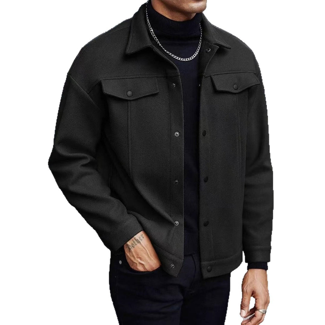 Herren stilvolle Overshirt-Jacke Echoarchiv