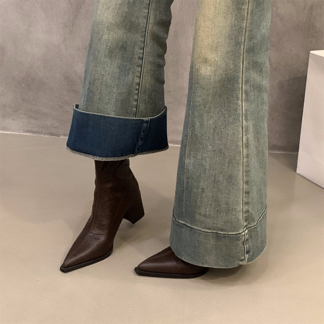 Damen Modische Stiefeletten Echo Archiv