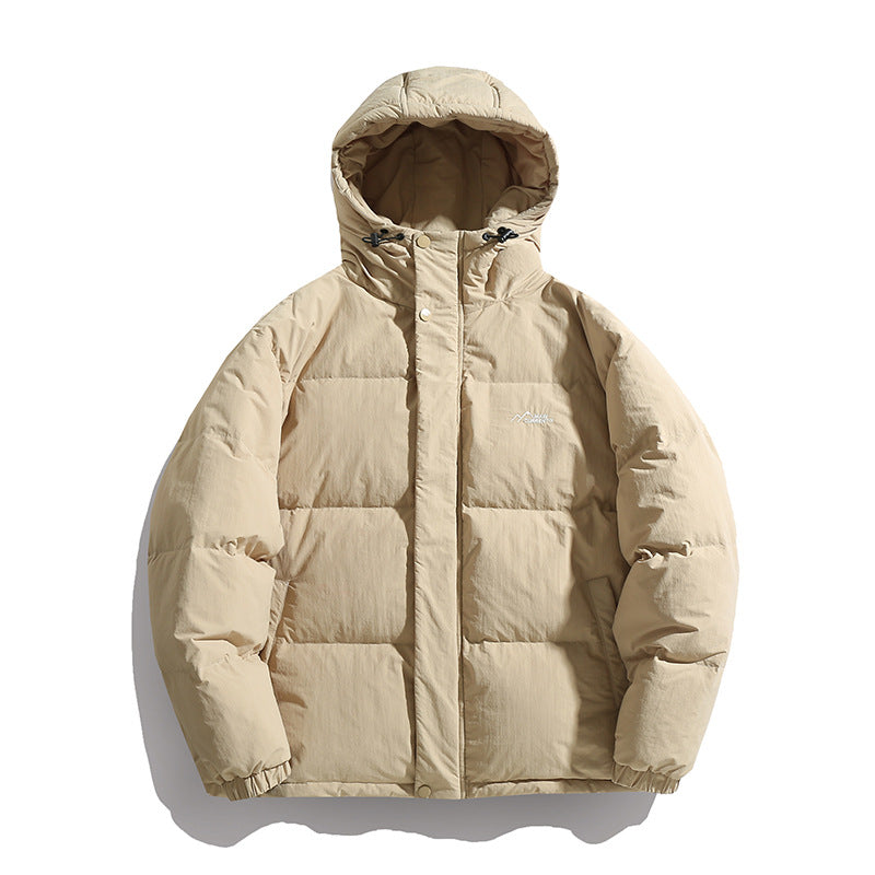 Unisex Wattierte Kapuzensteppjacke im Boxy Schnitt mit Thermofüllung und winddichter Hülle Echo Archiv