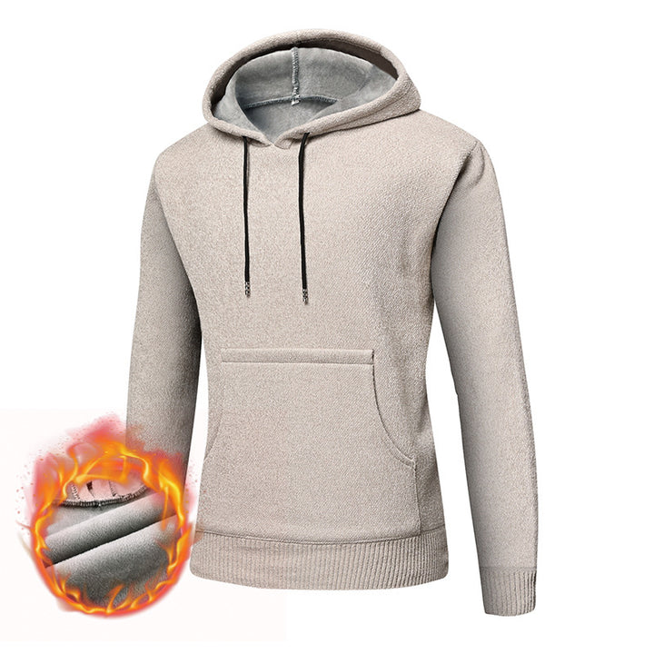 Herren bequemer Kapuzenpullover aus thermoregulierendem Material Echoarchiv