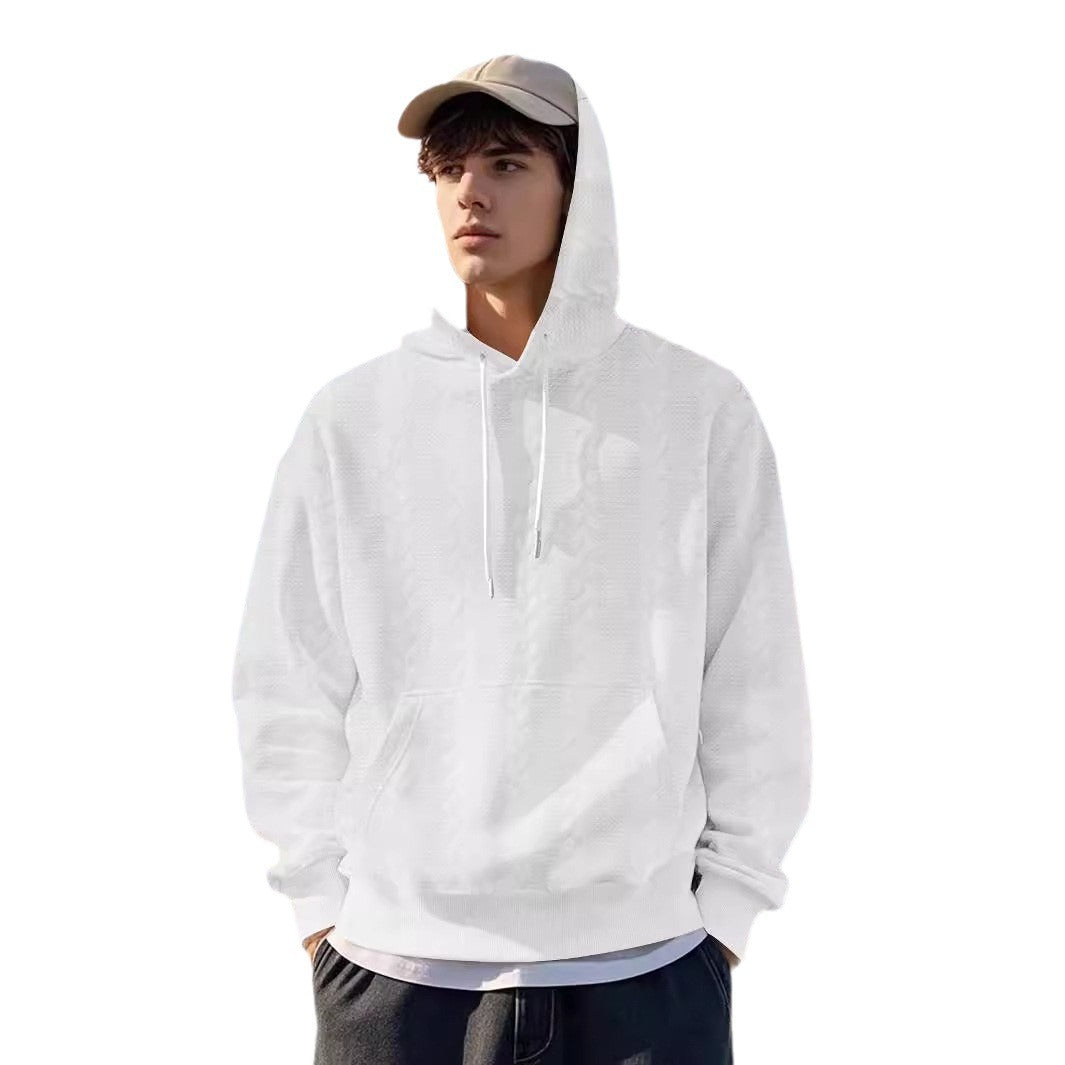 Herren lässiger Kapuzenpullover mit Kängurutasche Echoarchiv