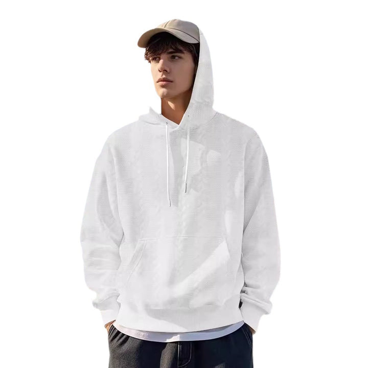 Herren lässiger Kapuzenpullover mit Kängurutasche Echoarchiv