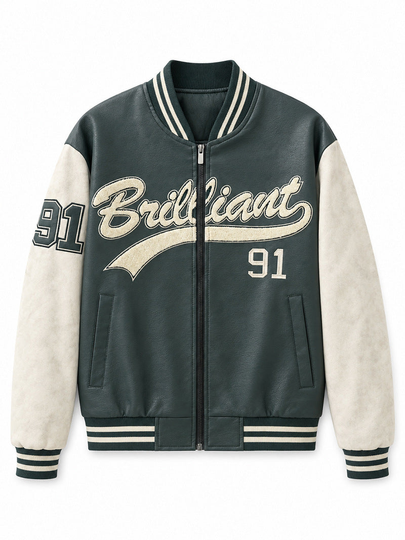 Herren Modische Bomberjacke mit sportlichem Schnitt Echo Archiv