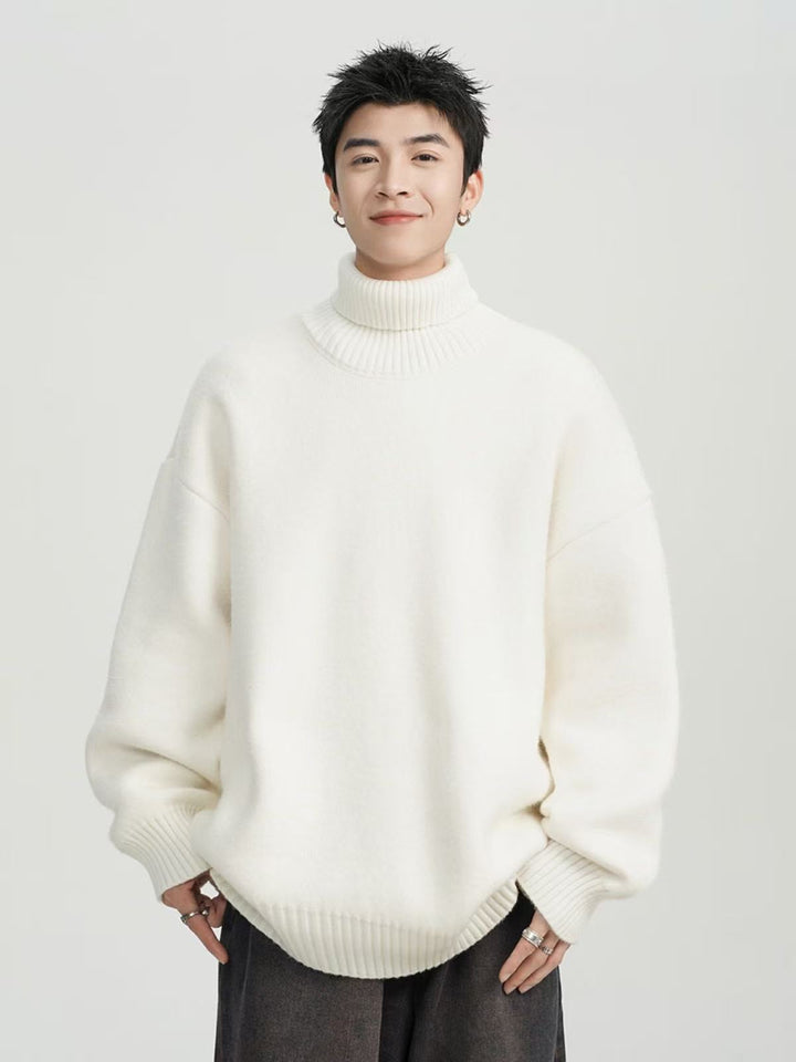 Unisex Oversized Rollkragenpullover Echoarchiv