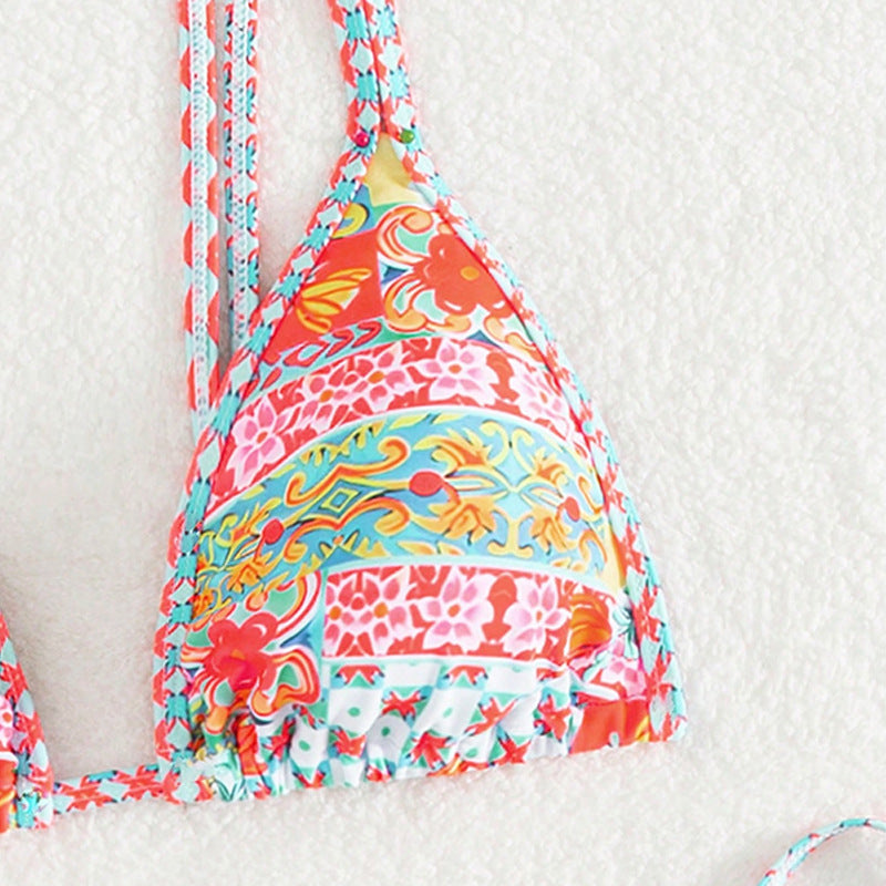 Damen Triangel-Bikini mit multifunktionalem Regulierungsdesign Echo Archiv