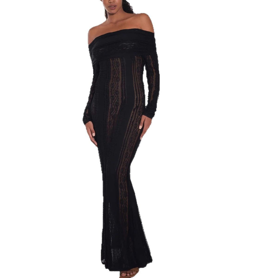 Damen Elegantes und traumhaftes Spitzenkleid Echo Archiv
