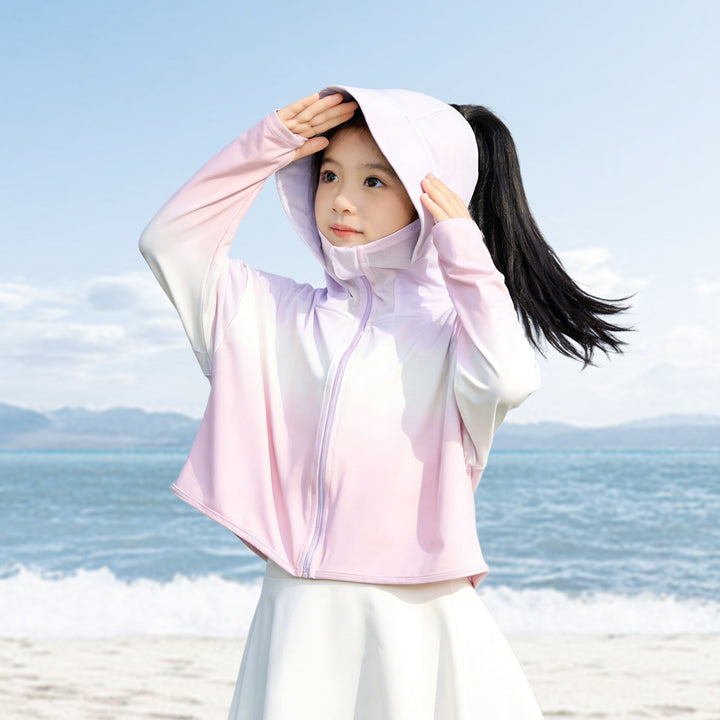 Damen UV-Schutzjacke mit Kapuze und leichtem, atmungsaktiven Material Echo Archiv