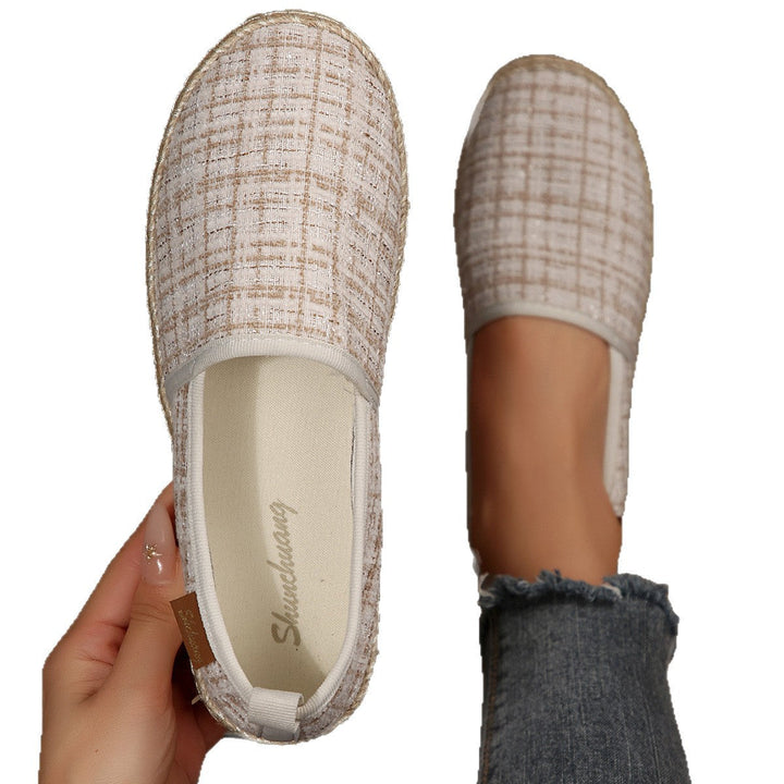 Damen Espadrilles mit rutschfester Sohle und anatomischem Fußbett – Lioré