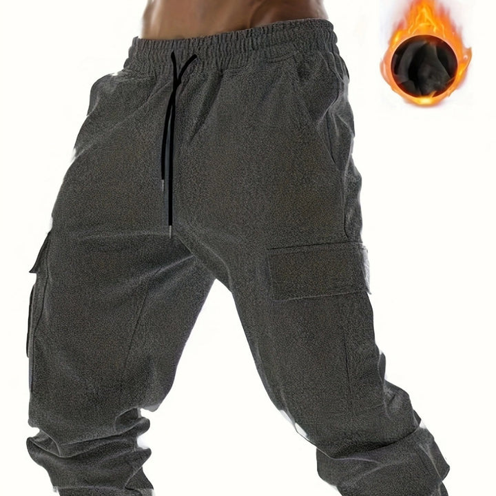 HerrenCargohose mit elastischem Bund und vielseitigen Taschen Echoarchiv