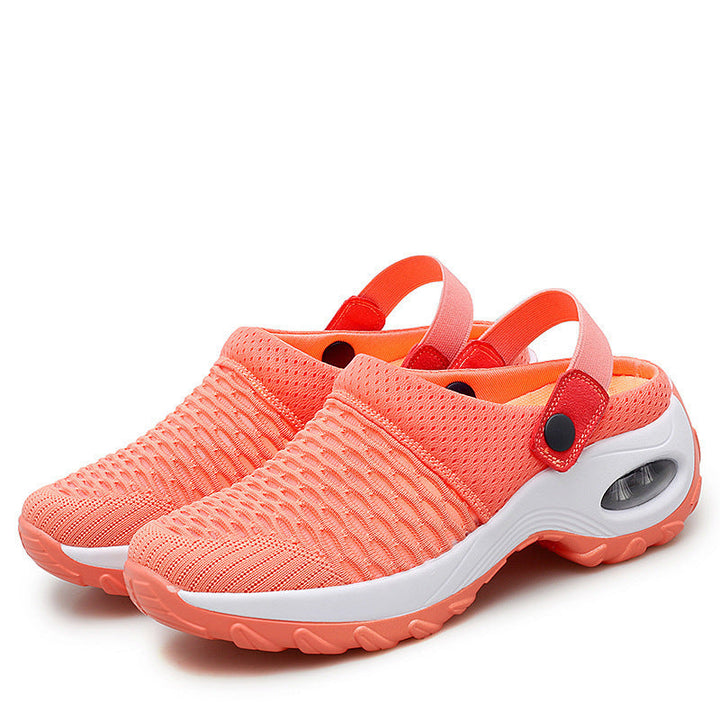 Damen atmungsaktive Slip-On Sneakers mit modischem Mesh-Design Echo Archiv