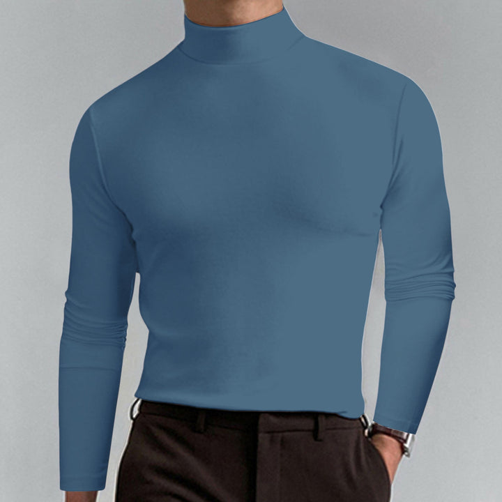 Herren Hochwertiger Rollkragenpullover Echoarchiv