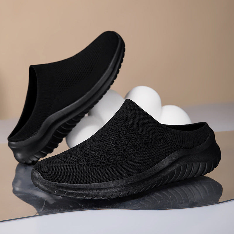 Damen nan Slip-On-Stricktrainer mit sockenhaftem Schaft und ergonomischer Dämpfungssohle Echo Archiv