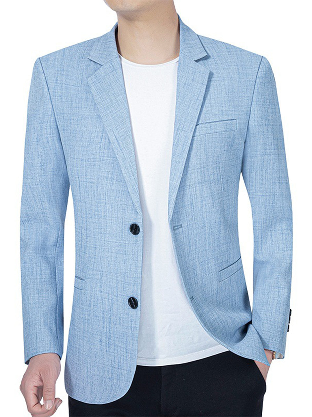 Herren eleganter Blazer aus leichtem Mischgewebe Echoarchiv