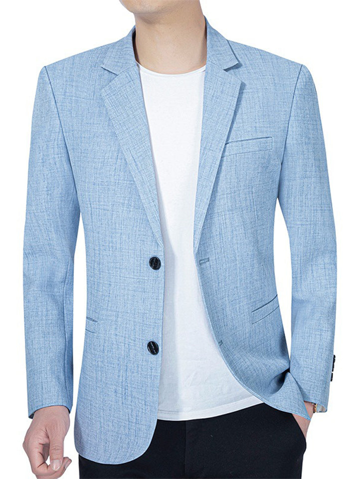 Herren eleganter Blazer aus leichtem Mischgewebe Echoarchiv