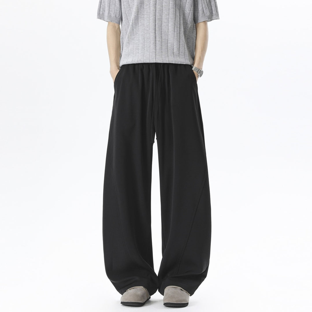 Herren Weite Relaxed-Freizeithose mit Tunnelzugbund & fließender Silhouette Echoarchiv