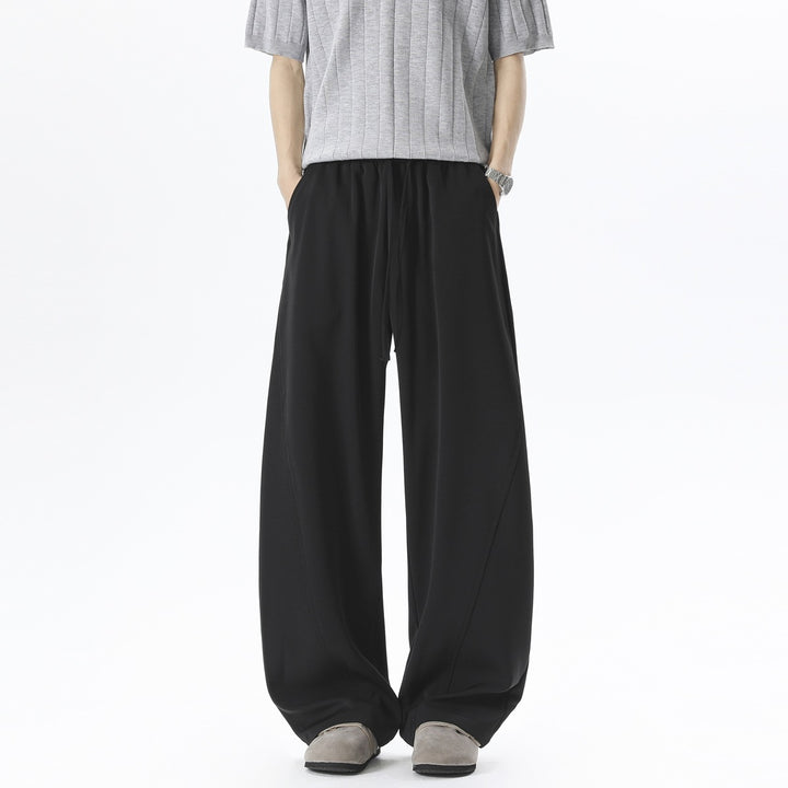 Herren Weite Relaxed-Freizeithose mit Tunnelzugbund & fließender Silhouette Echoarchiv