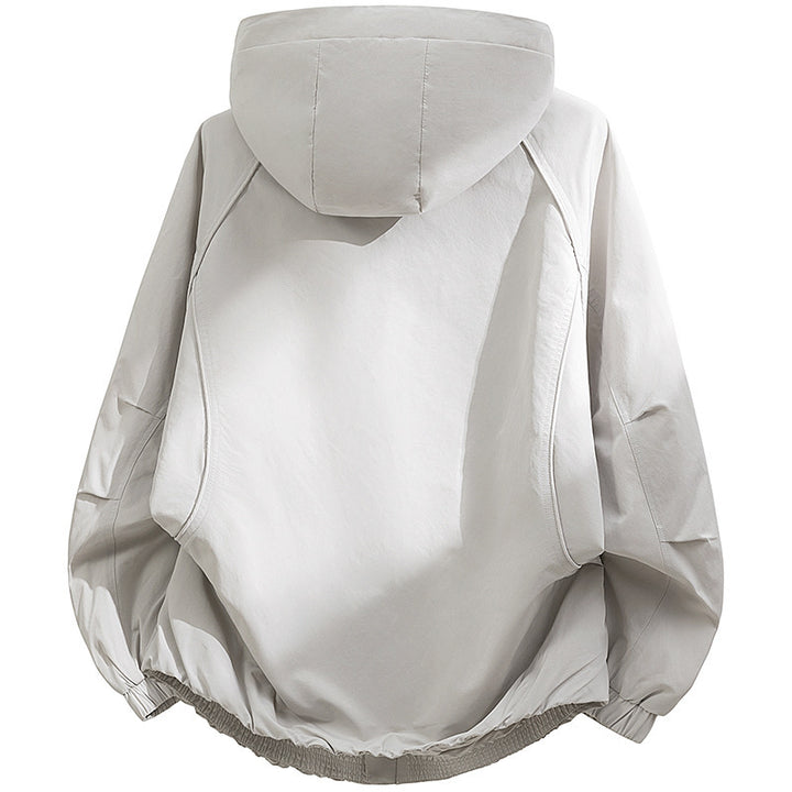 Herren technische Kapuzen-Softshelljacke mit verstellbarer Kapuze und Utility-Taschen Echo Archiv
