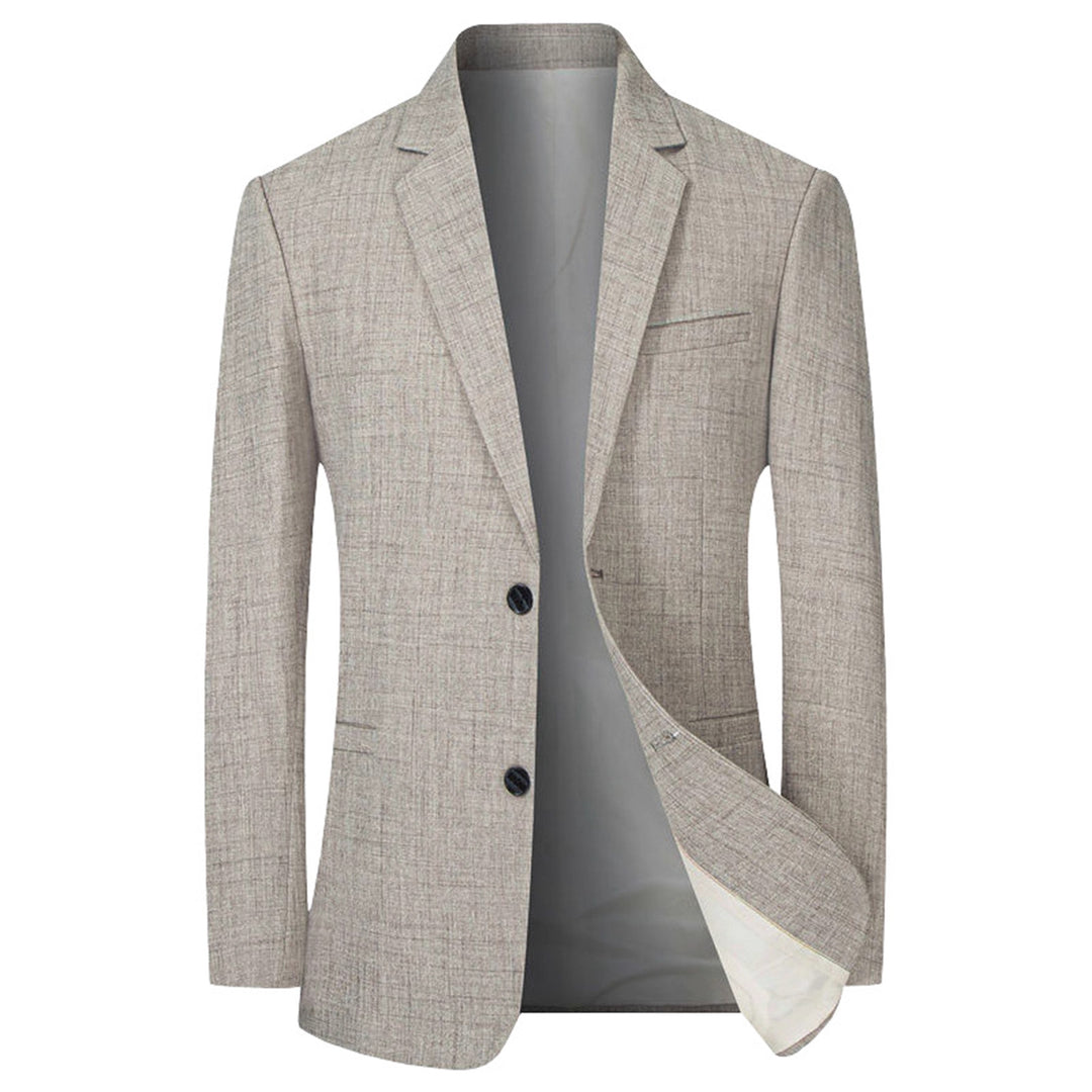 Herren moderner Slim-Fit Blazer mit strukturierter Oberfläche Echoarchiv