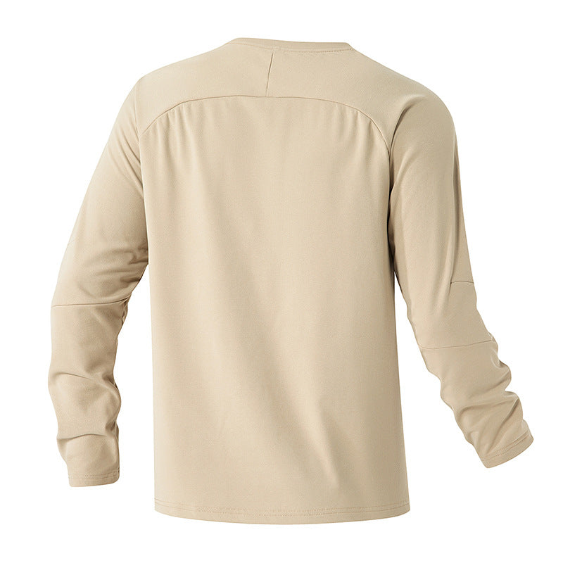Herren Funktionslangarmshirt mit atmungsaktivem Material Echoarchiv