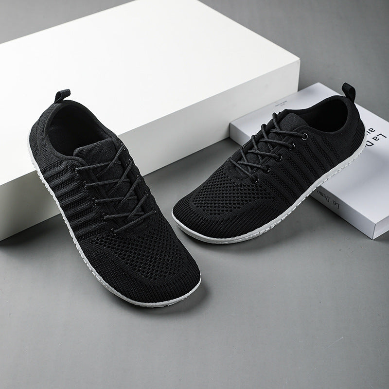 Unisex nan atmungsaktive Strick-Sneaker mit Gedächtnisschaum-Innensohle und flexibler Gummi-Laufsohle Echo Archiv