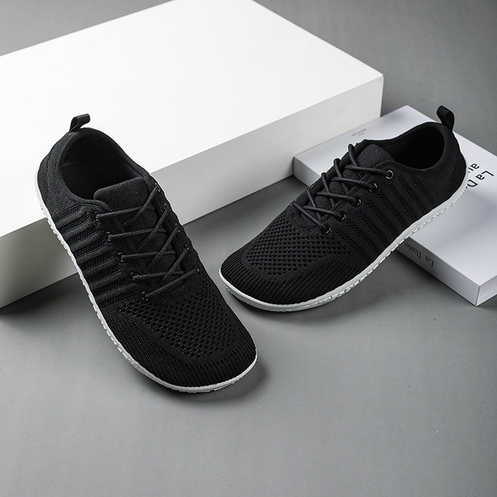 Unisex nan atmungsaktive Strick-Sneaker mit Gedächtnisschaum-Innensohle und flexibler Gummi-Laufsohle Echo Archiv