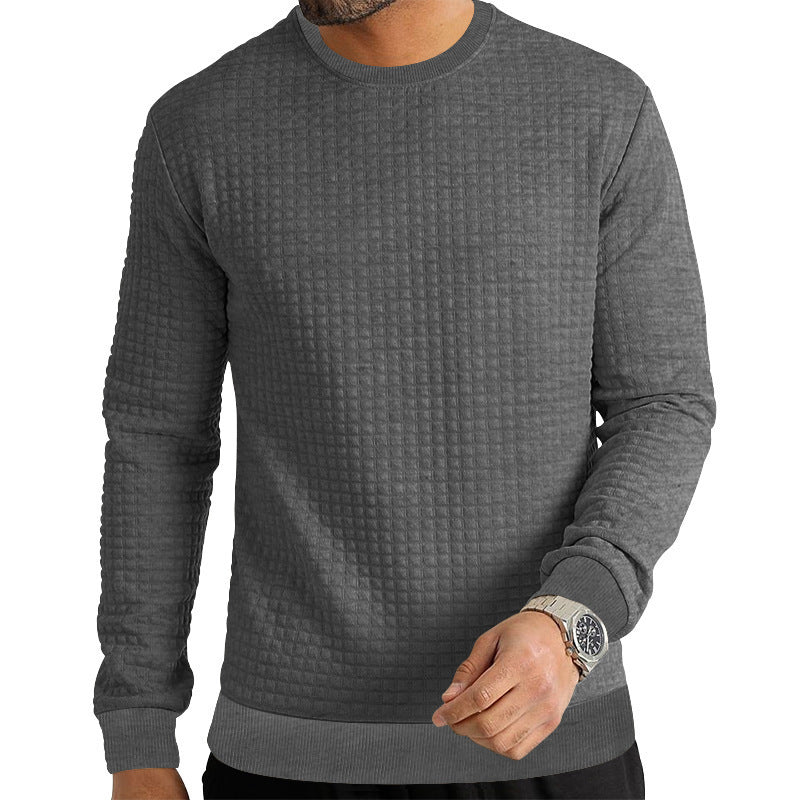 Herren Sweatshirt mit einzigartiger Waffelstruktur Echoarchiv