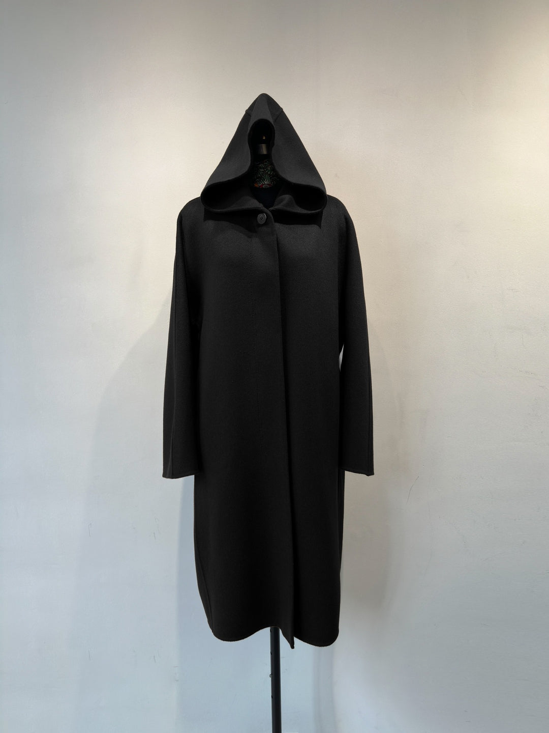 Damen Eleganter Kapuzen-Wickelmantel Echoarchiv