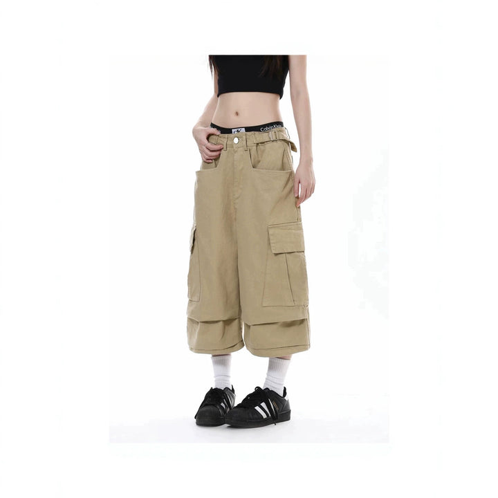 Damen Trendige Cargo-Shorts Echoarchiv