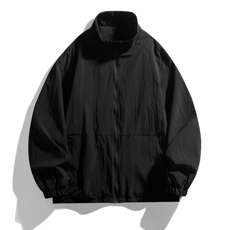 Herren Leichte Übergangsjacke mit hohem Kragen Echo Archiv 1787797801