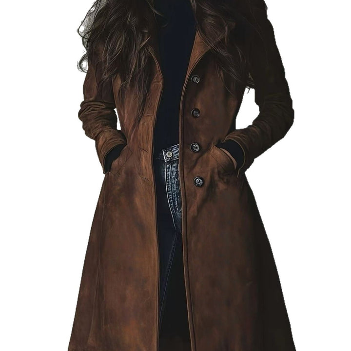 Damen Eleganter und Stilvoller Trenchcoat Echo Archiv