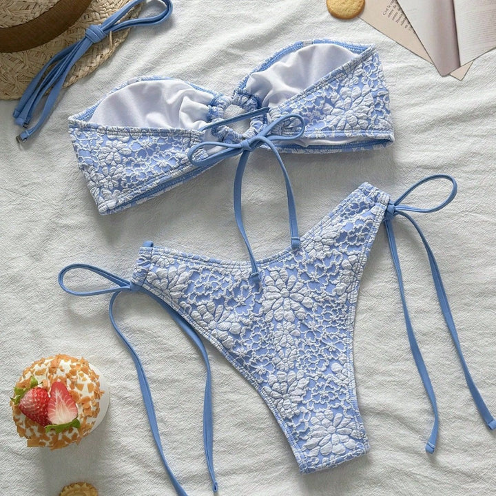 Damen Blumenmuster Bikini Echo Archiv