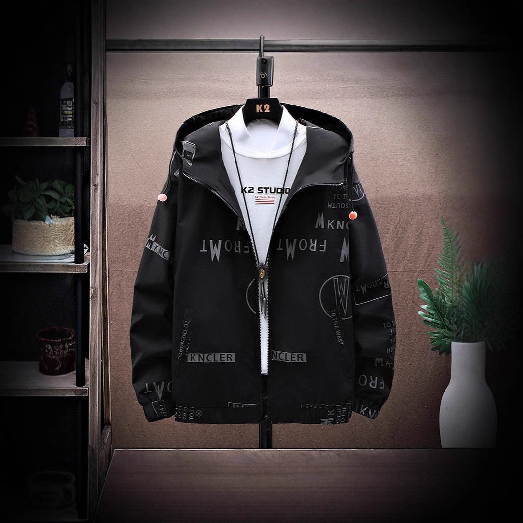Herren Modische Outdoor-Jacke mit praktischen Taschen Echo Archiv