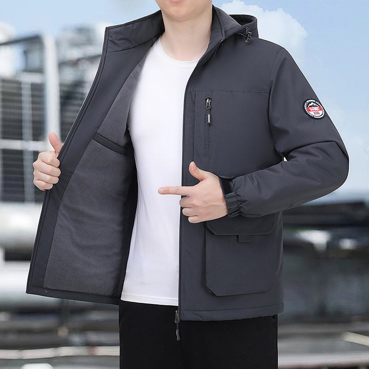 Herren Funktionale Outdoorjacke Echo Archiv
