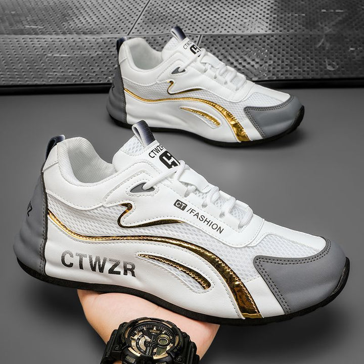 Damen Sportliche Sneaker mit atmungsaktiver Mesh-Oberfläche und rutschfester Sohle Echo Archiv