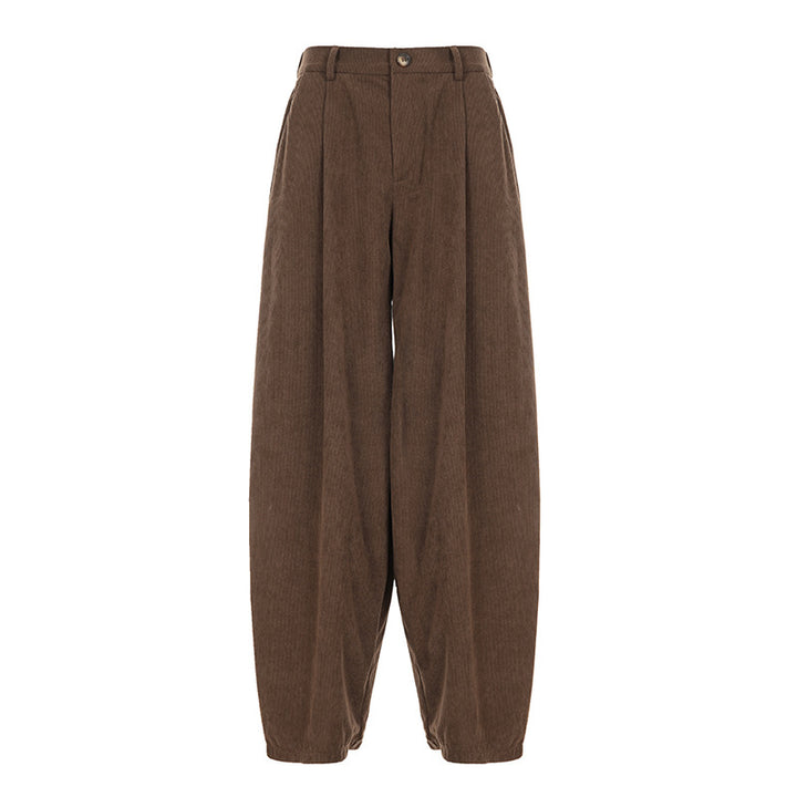 Damen weite Cordhose mit Falten Echo Archiv