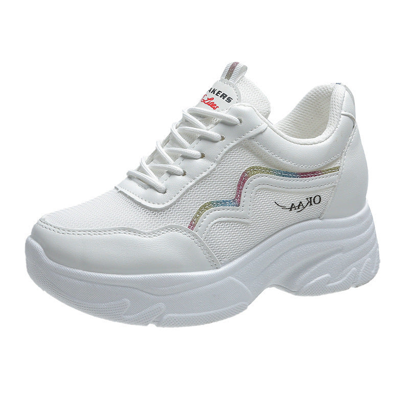 Damen Sportliche Sneakers mit modischem Plateau und atmungsaktivem Obermaterial Echo Archiv