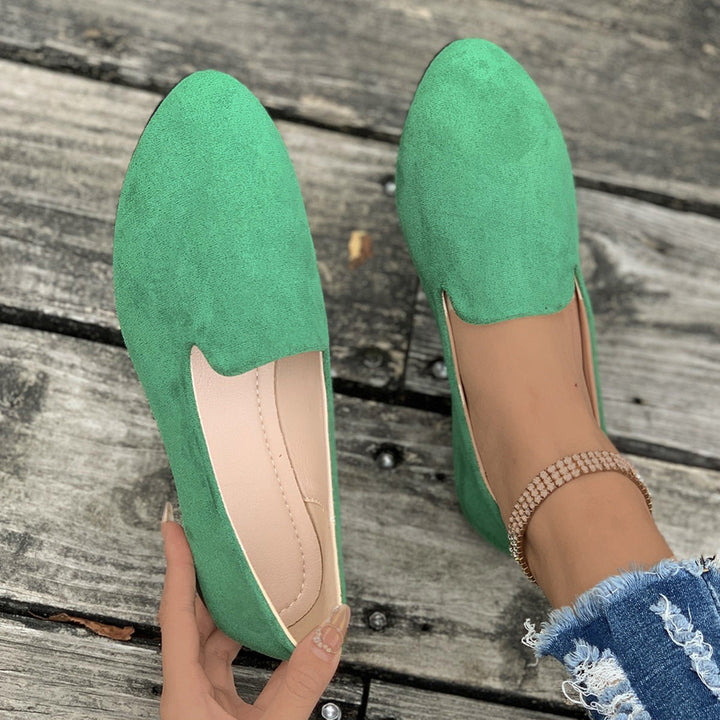 Damen Bequeme Slipper Im Eleganten Design mit Weicher Oberflächenstruktur Echoarchiv