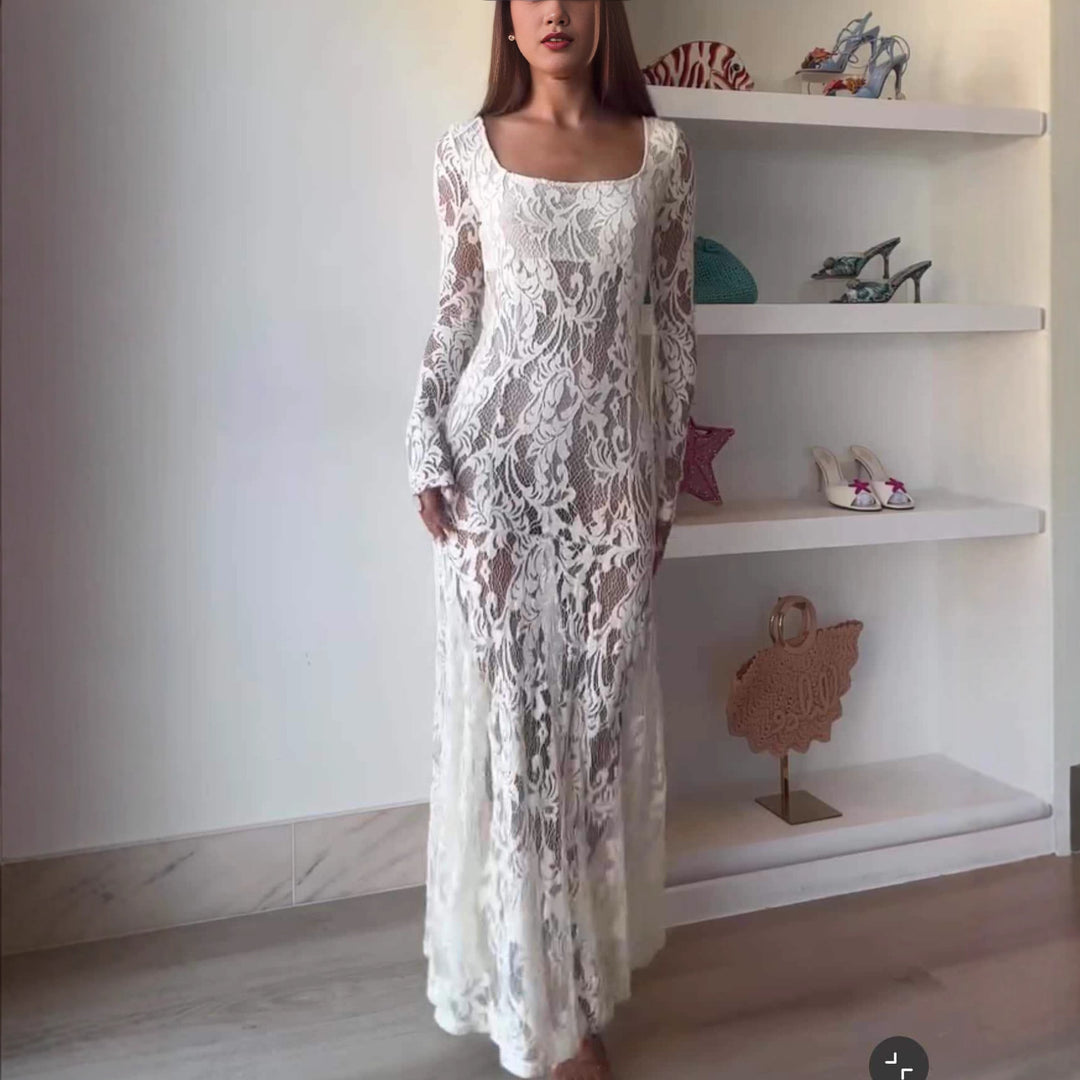 Damen Spitzenkleid Echo Archiv