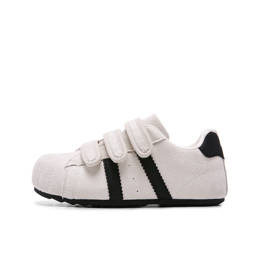 Damen bequeme Klettverschluss-Sneaker aus hochwertigem Wildleder Echo Archiv